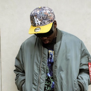 LA REALTREE SNAPBACK Alldubs潮牌洛杉矶LA树林迷彩嘻哈棒球帽