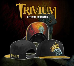 Trivium - Ascendancy - Snapback Hat 美国重金属摇滚乐队嘻哈帽
