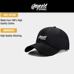 Stay Cold Baseball Cap 德国柏林街头潮牌棒球帽弯檐百搭款100棉