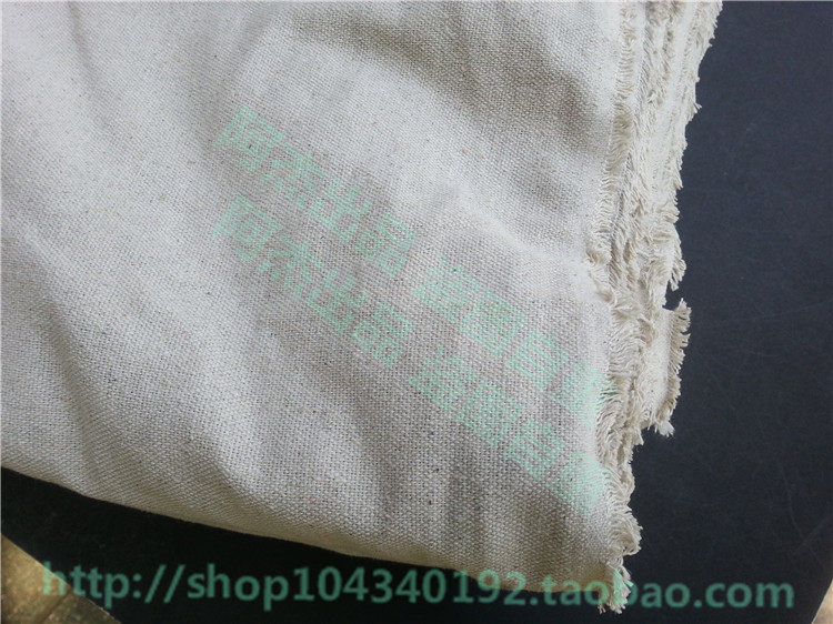 (中纹）纯亚麻布 无涂层油画布1.6米幅宽油画颜料用布绘画创作