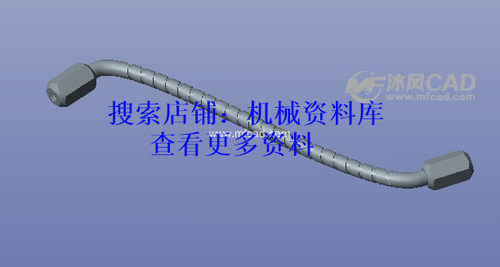 淋浴金属软管图纸3D Croe3.0设计模型参考资料【136】