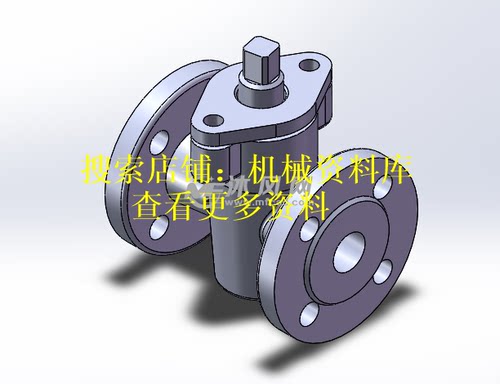 旋塞装配体三维模型图纸3DSolidWorks格式考克模型图纸【152】
