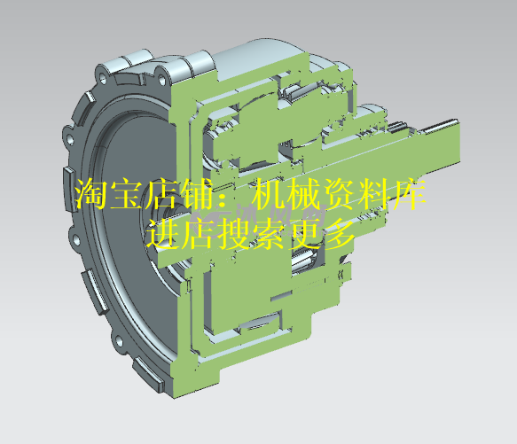 UG三维二级行星齿轮减速机3D参考资料prt零件格式减速箱减速器391