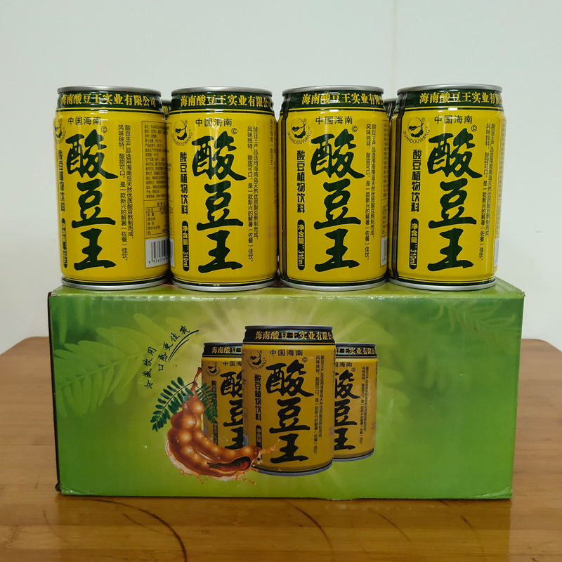 海南特产整箱定安酸豆王饮料凉茶酸梅豆角植物果蔬味开胃饮品