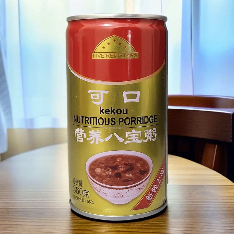 正宗海南可口营养八宝粥老牌子360克即食代餐营养谷物早餐速食