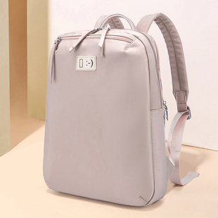 电脑包双肩包女14寸2026新款时尚简约轻薄防水通勤笔记本电脑背包
