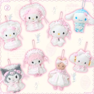 现货 日版 三丽鸥Sanrio 花嫁 婚纱系列 挂件 美乐蒂 Melody 小羊