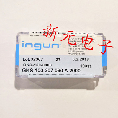 INGUN英钢探针GKS100 307 090A2000（直上菱形头）顶针 1.36mm针