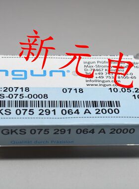 英钢探针GKS075 291 064A2000（直上三面尖头）1.0mm测试针 顶针