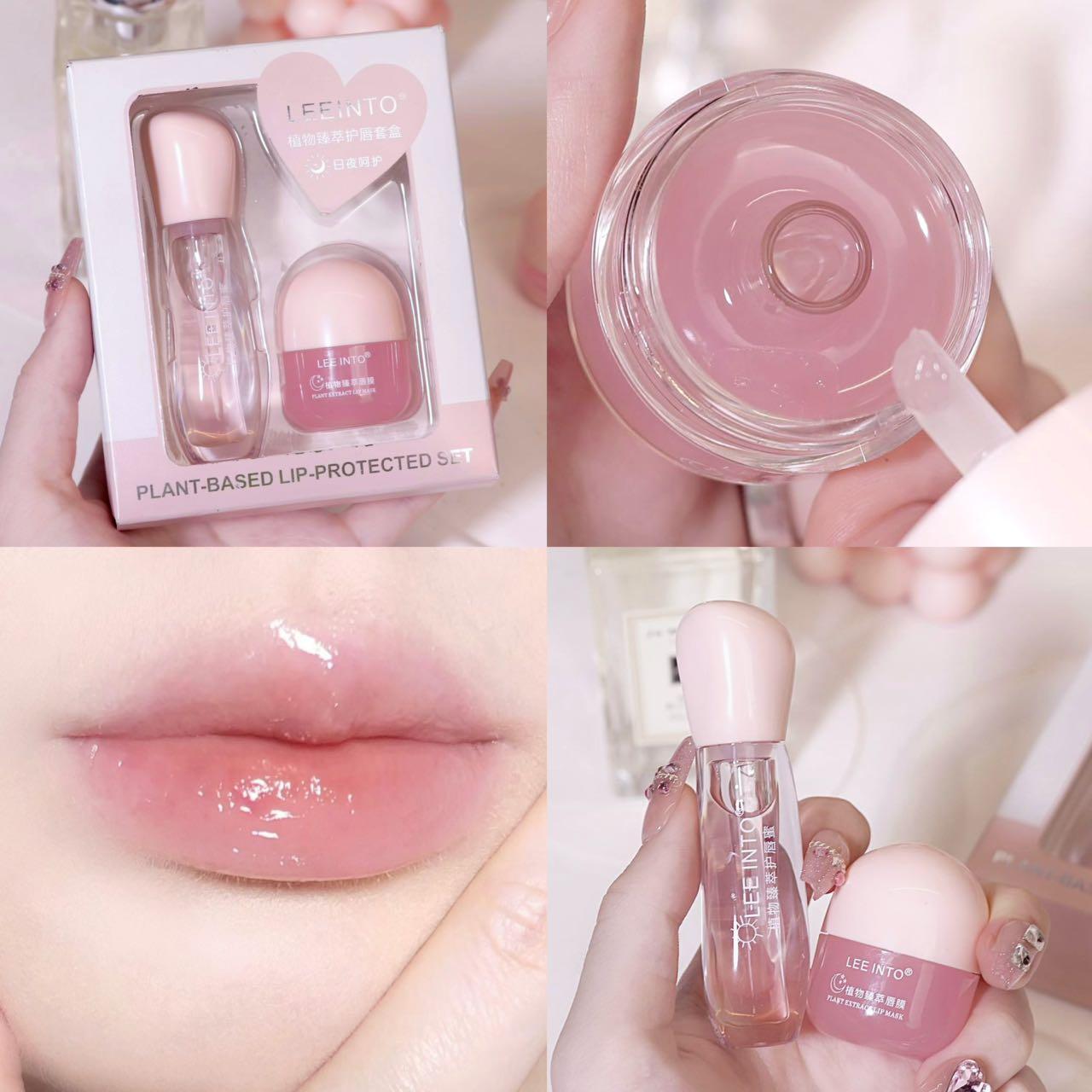 保湿滋润植物臻萃日夜睡眠修护唇