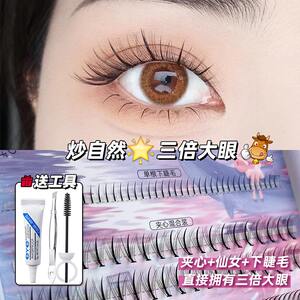 霏汐全家福假睫毛下睫毛a型