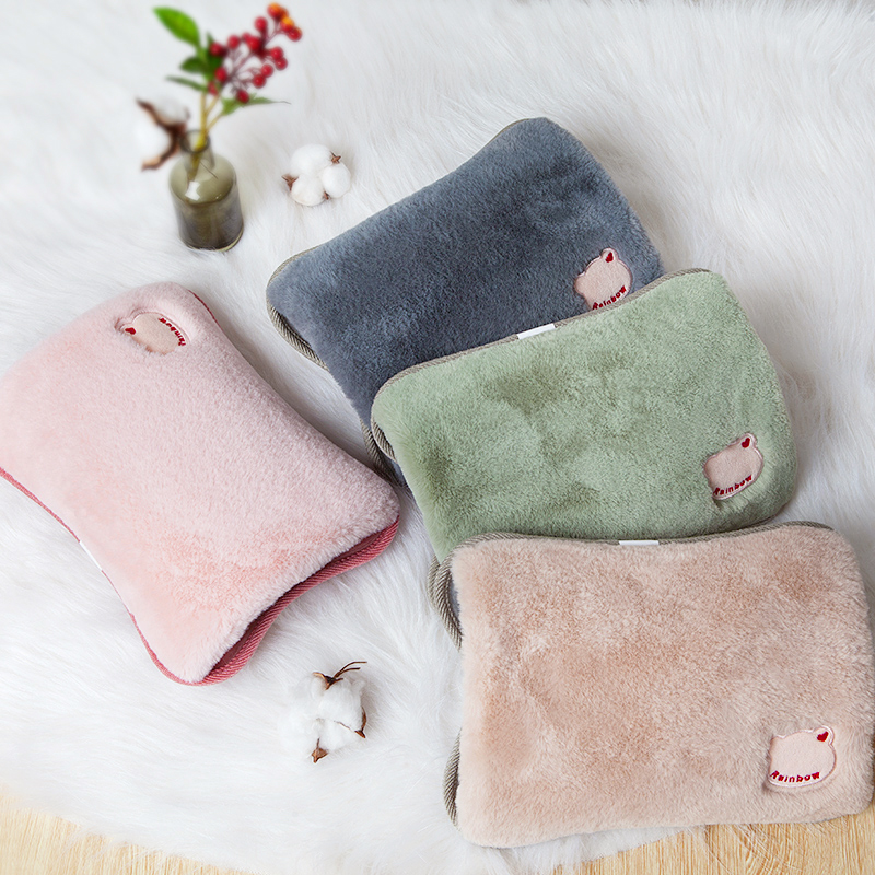 卡通彩虹防爆萌萌可爱电暖宝