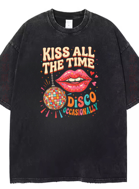 Harry Style金曲Kiss All The Time Disco Occasionally短袖t恤