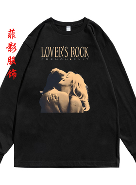 欧美tv girl merch印花圆领长袖t恤男女日常简约内搭打底衫上衣