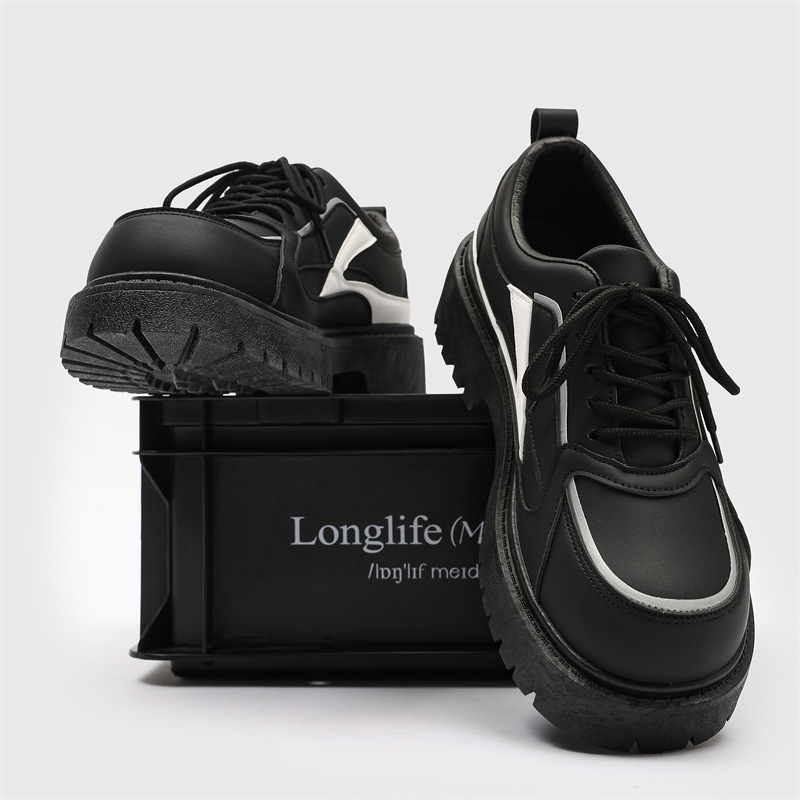 男士皮鞋2025新款夏季休闲