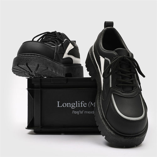 男士皮鞋2025新款夏季休闲