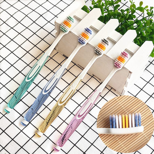 小博士999 软毛牙刷 弧形刷丝 螺旋毛 家用成人软刷 独立包装