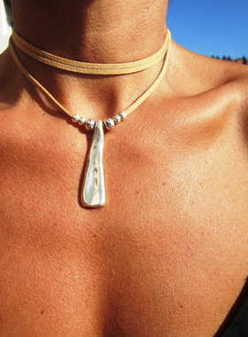 波西米亚choker民族长条项链BKP