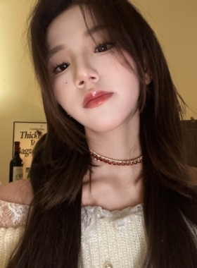 欧美爆闪红色水钻choker颈链女显白锁骨链y2k辣妹风项链短款2026