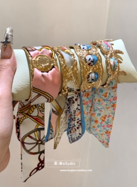 古早飘带款手镯女小众个性手环波西米亚风手链度假手饰品欧美风潮