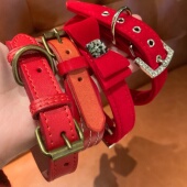 荒地玫瑰 小众高级感红色choker项圈女甜酷辣妹配饰亚文化千禧风