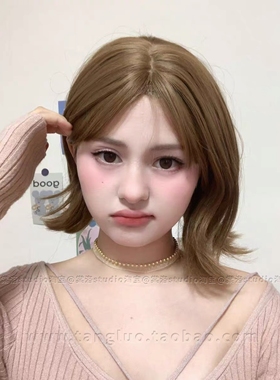 棠洛原创手作金色钉珠项链choker颈链女布艺锁骨链波西米亚风项圈