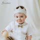 benzdeer韩国26春夏宝宝婴幼儿童百天周岁生日造型皇冠帽发带头饰