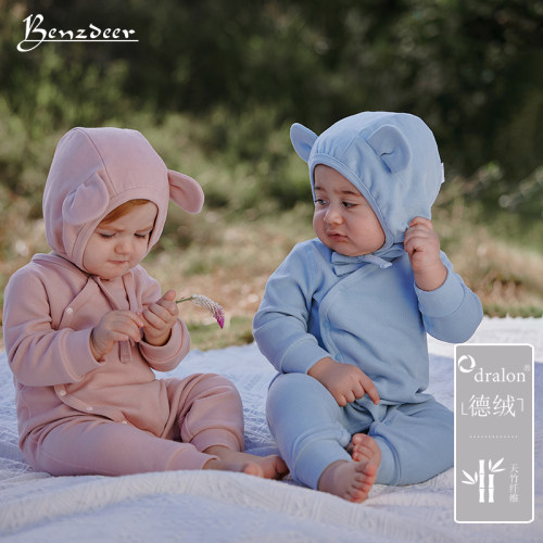 德绒婴儿连体衣Benzdeer宝宝四季