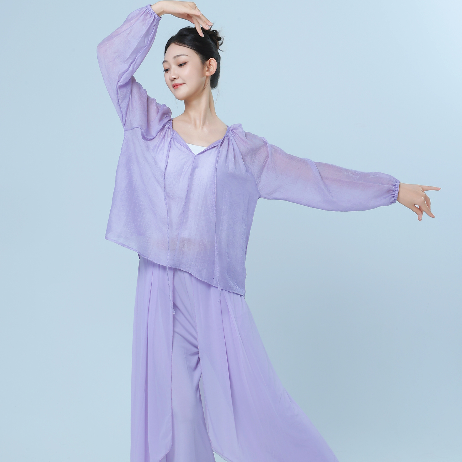 古典舞服飘逸身韵纱衣