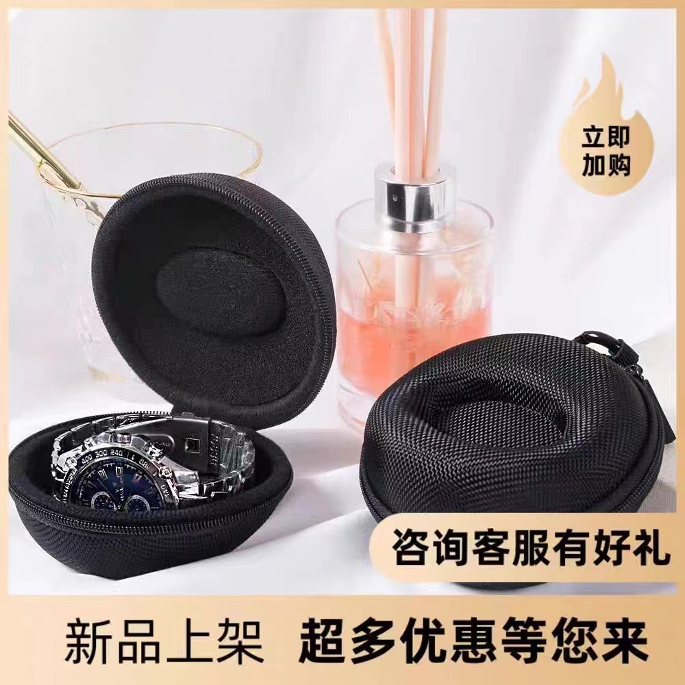 适用欧米茄OMEGA瑞士手表收纳盒海马/蝶飞/超霸机械男/女表收纳包
