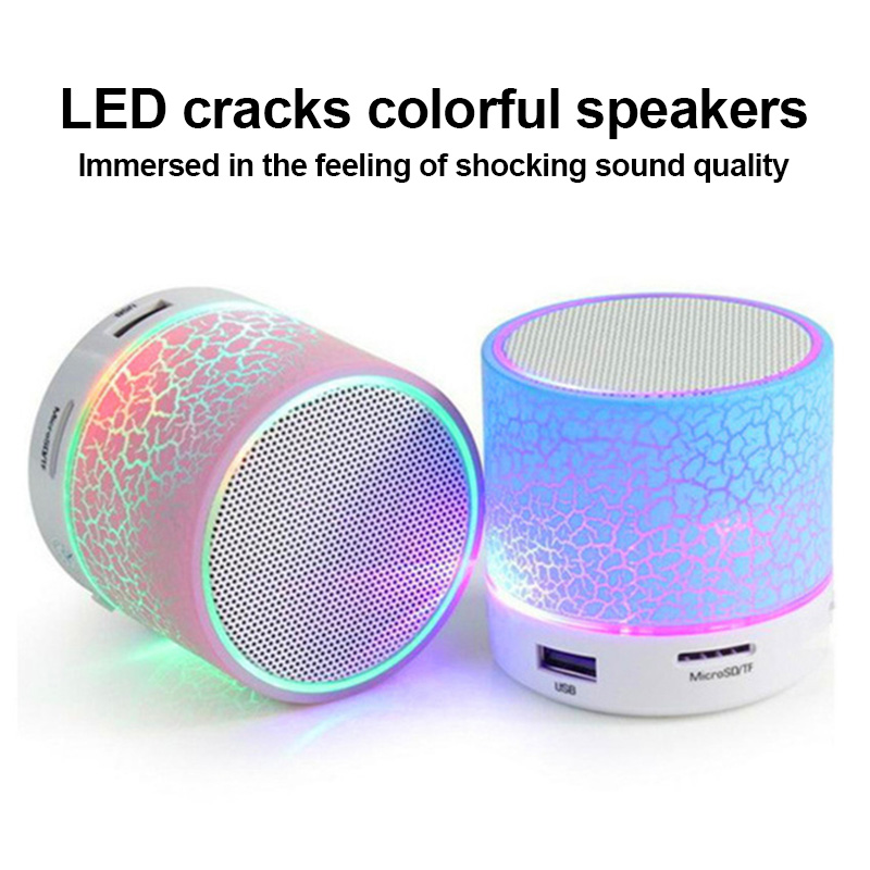 A9 Mini Portable Speaker Bluetooth Wireless Car Audio Dazzli