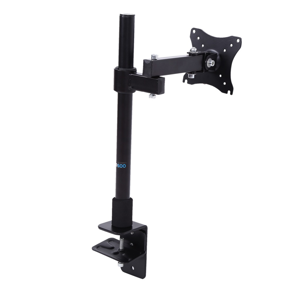 New 13-27inch Single Arm Monitor Desk Mount Computer TV