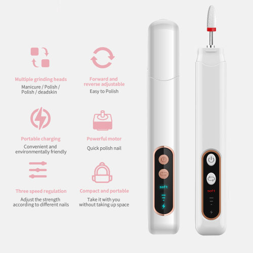 New Electric Nail Grinder, Nail Filing and Shaping Tool