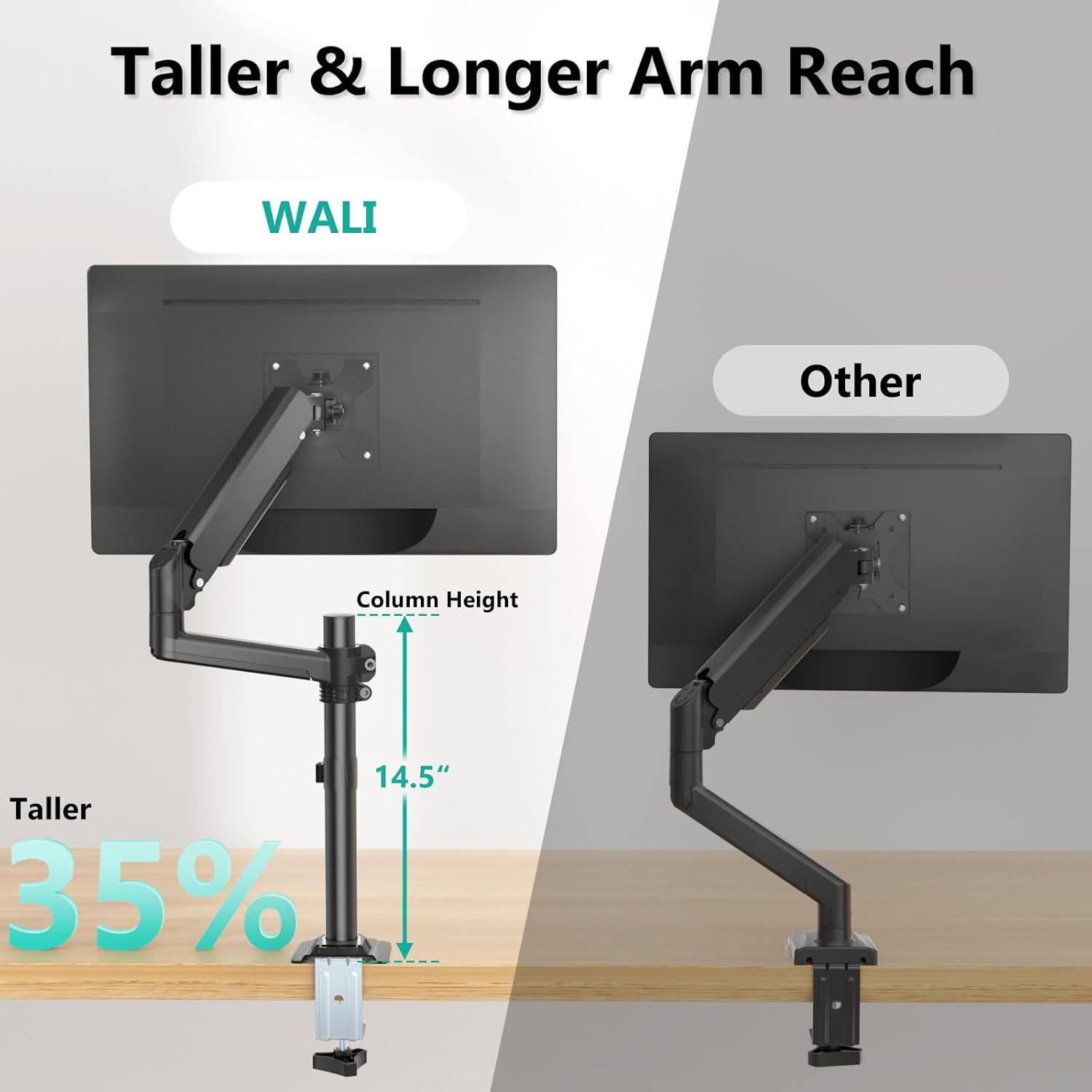 Monitor bracket gas spring bracket显示器支架气弹簧支架立柱款