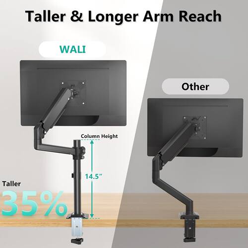 Monitor bracket gas spring bracket显示器支架气弹簧支架立柱款
