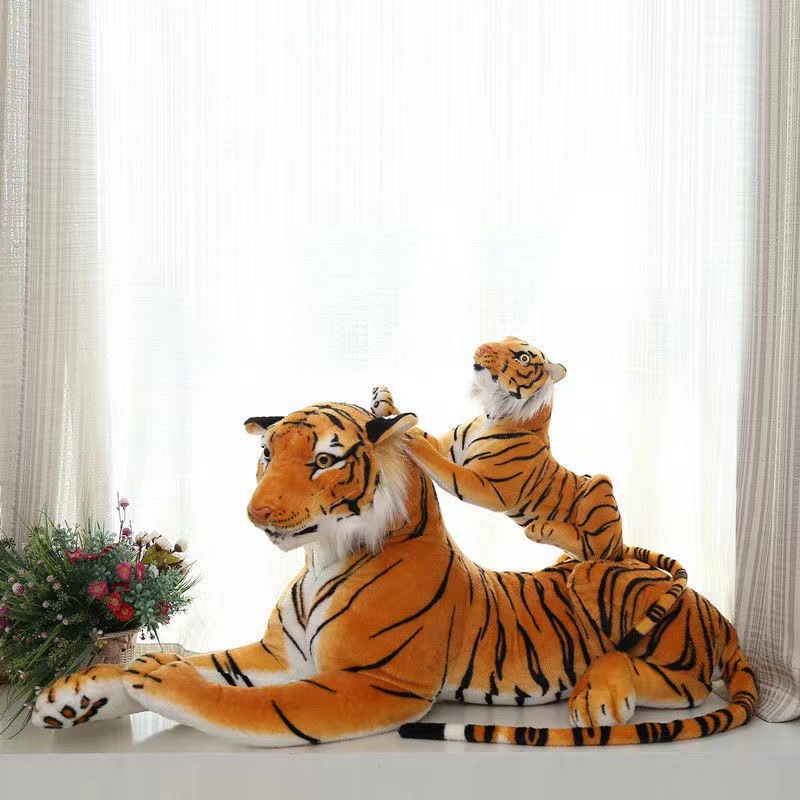 Simulated Tiger Plush Toy Doll Large Northeast Tiger Doll