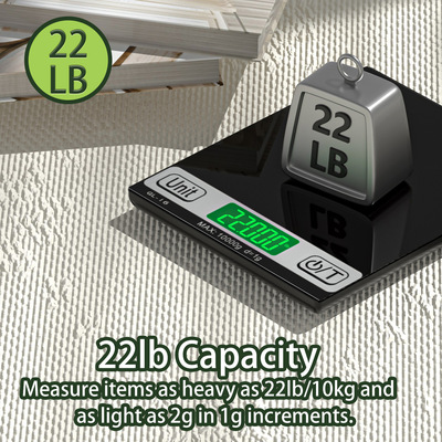 English version of kitchen electronic scale 10kg food scale