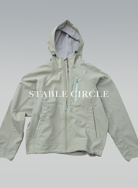 STABLE CIRCLE 25aw防泼水户外徒步抓绒软壳登山夹克冲锋防风外套