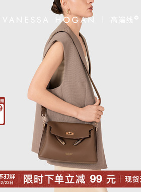 VH女包凯莉单肩包2025新款头层牛皮日常通勤高级感真皮斜挎包