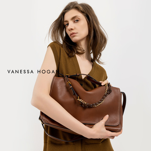 【陈洁kiki】VH女包知行公文包头层植鞣牛皮大容量通勤包