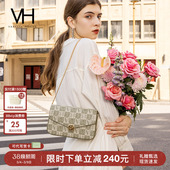 VH女包山茶花信封包高级感老花链条包单肩斜挎包 38节妇女礼物