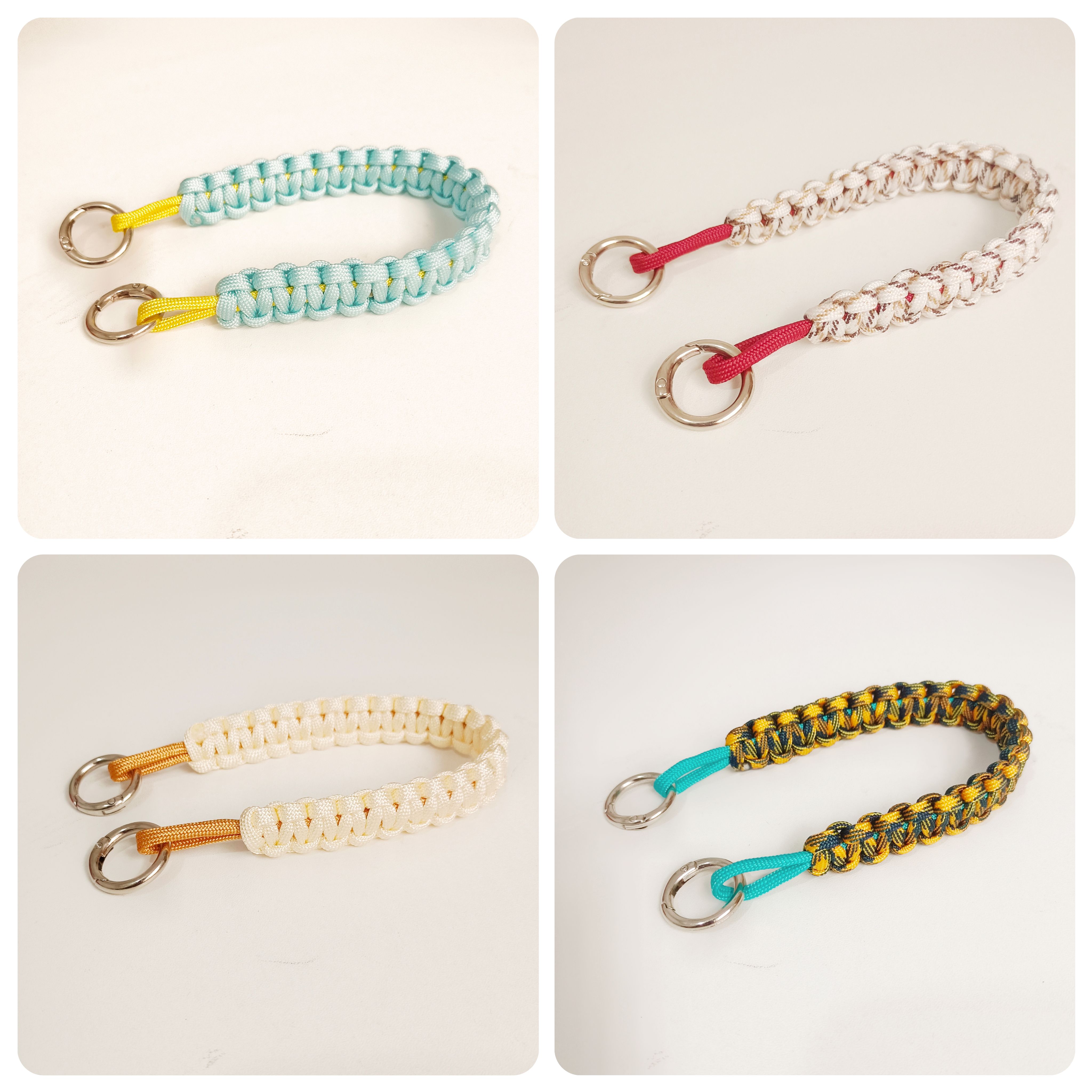 手工编织伞绳带包包改造手提腕带短款水杯提绳配件单买腋下挎包