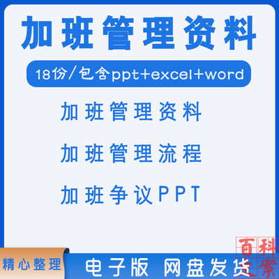 企业公司加班管理规定争议PPT管理流程调休管理员工加班统计表格
