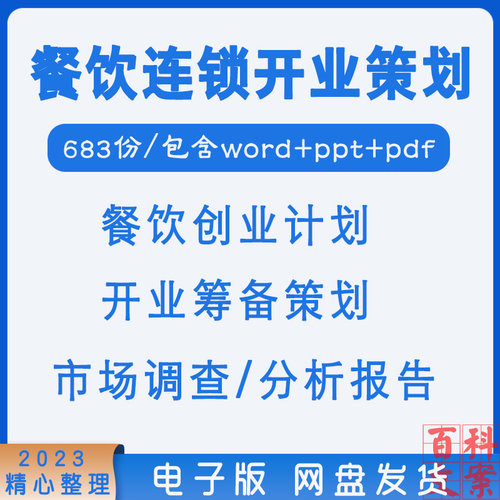 连锁餐饮行业创业计划开业筹备策划店铺选址技巧行业分析模板案例