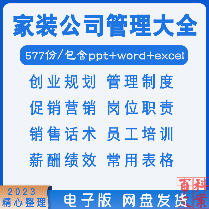 家装装饰公司创业计划岗位职责薪酬管理制度装修活动策划方案大全