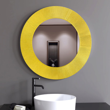 欧式亚克力框劳芬智能镜led灯防雾发光壁挂浴室镜超白玻化妆镜子