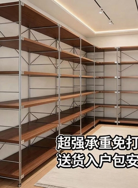 八百库置物架家用L型落地式置物架储物间杂物间置物架可定制800库