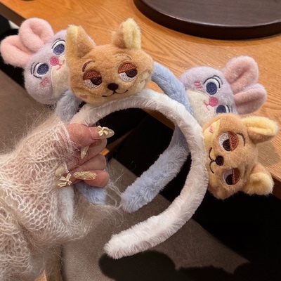 新款可爱卡通疯狂动物城发饰