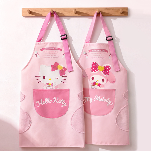 三丽鸥kitty围裙防水防油