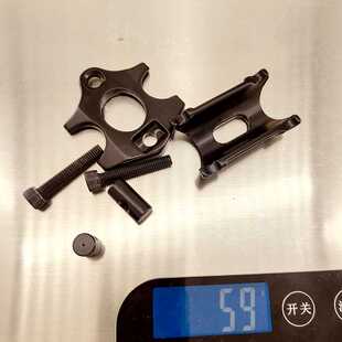 公路车山地车坐垫夹具头后飘夹头铝合金自行车零件座杆头鞍夹螺丝